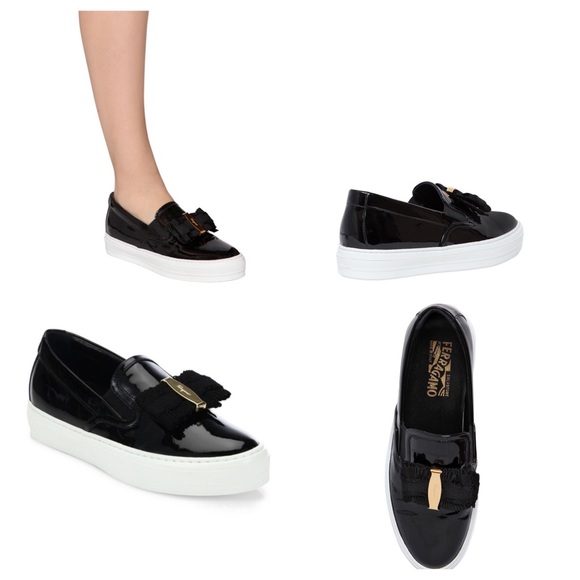 salvatore ferragamo slip on shoes
